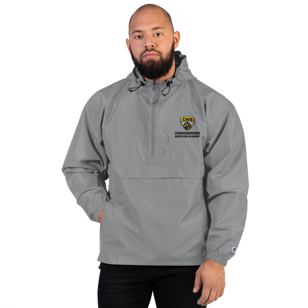 Embroidered Champion Packable Jacket 