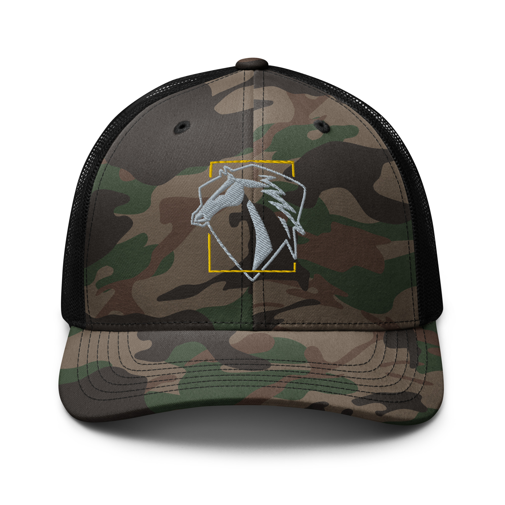 Thoroughbred Camouflage Mesh Snap-Back