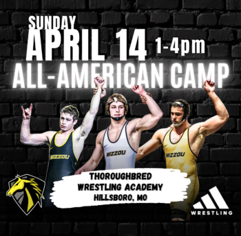 APRIL 14 - All-American Camp with Keegan O'Toole, Zach Elam, & Rocky Elam.