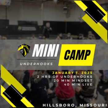 MINI-CAMP: UNDERHOOKS (1/1/25) - 3-Hour Wrestling Camp. Focus on Underhooks, Live Wrestling, Mindset Training.